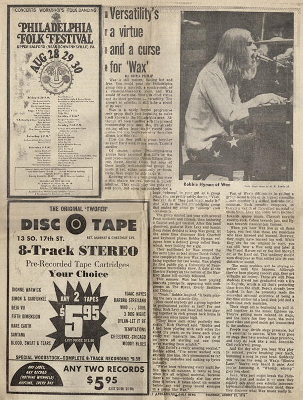 Wax - Philly News